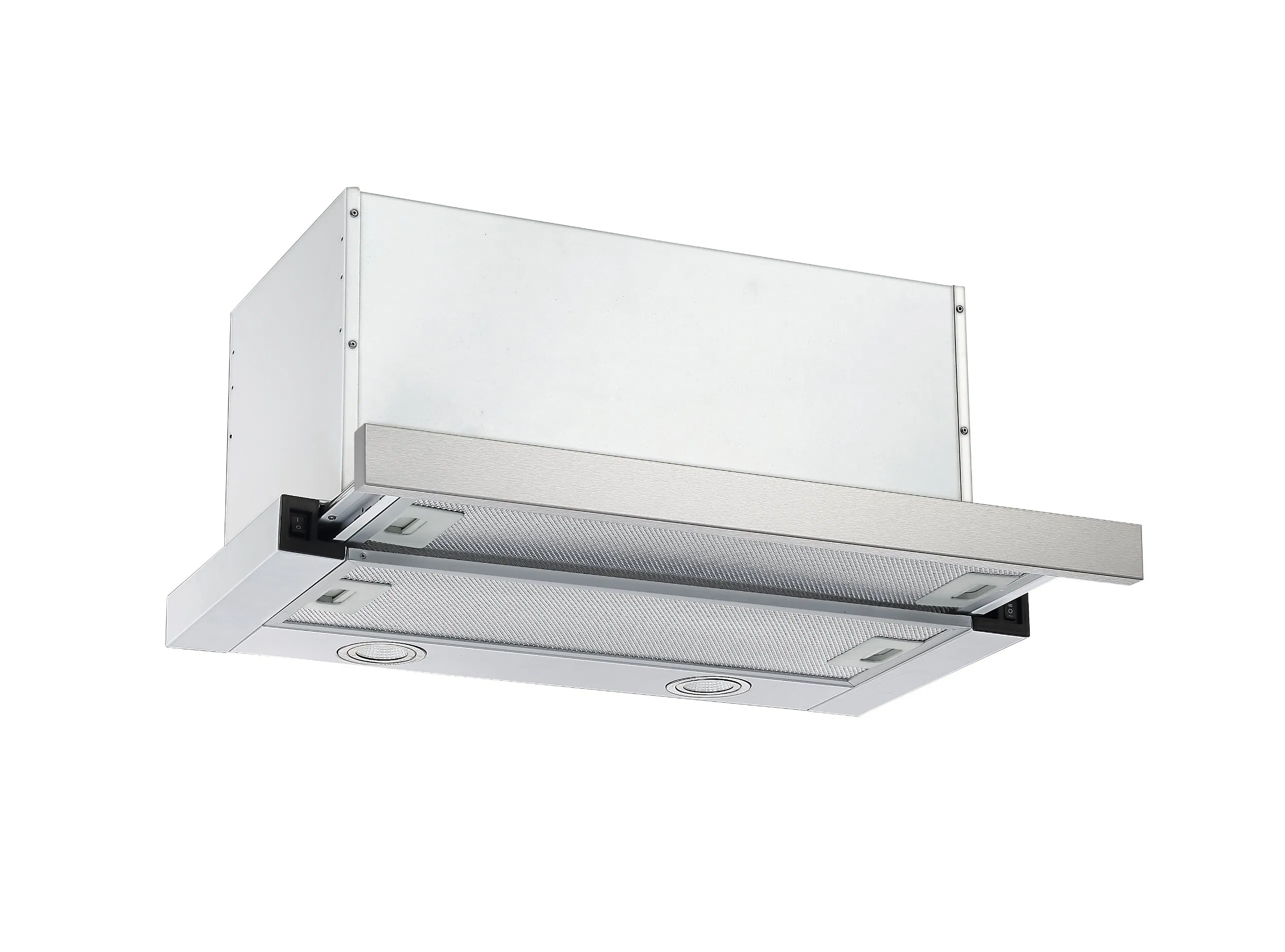 60cm Kitchen Hood Black Copper Telescopic Pull out Built in Black Range Hood