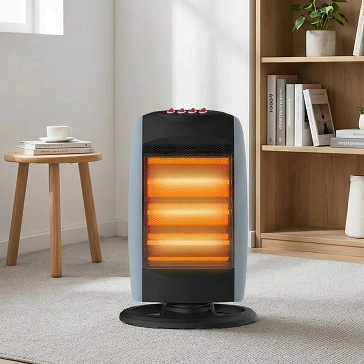 Efficient Portable Halogen Heater for Quick Indoor Heating