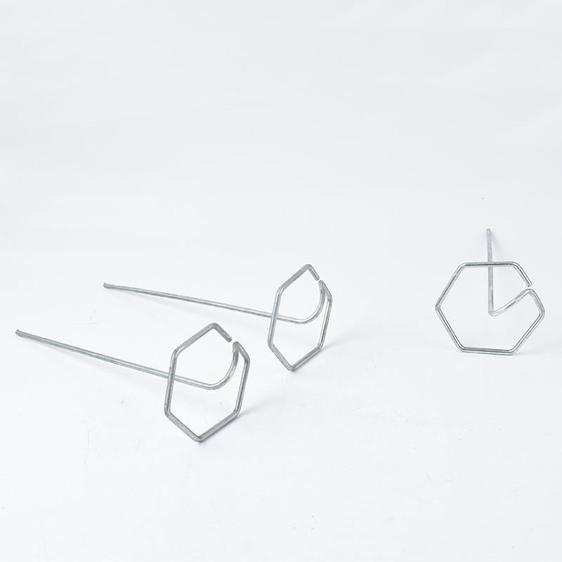 Outdoor Greenhouse Hexagonal Turf Nails Fence SOD Pin Staples for Artificial Grass