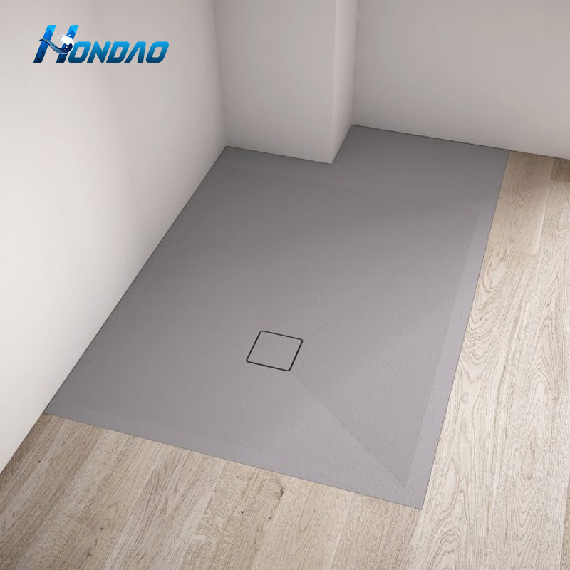 Hot Selling Seamless Solid Surface Shower Tray Shower Bases for Bathroom