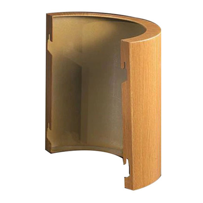 Seamless Aluminum Column Cover Cladding Panel for Station