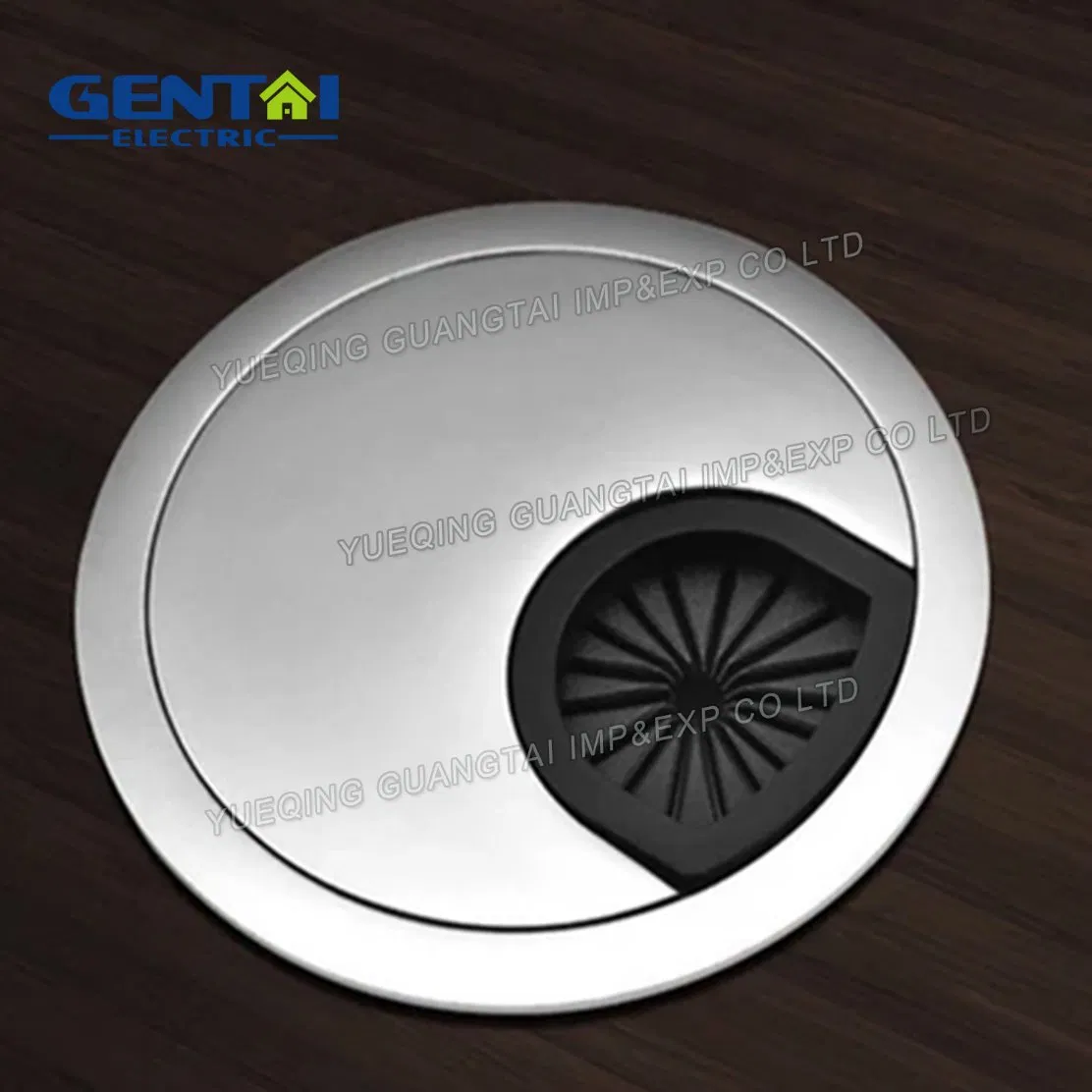 Aluminum Alloy Table Hole Cover/Office Desk Line Box/Grommets for Computer Desk