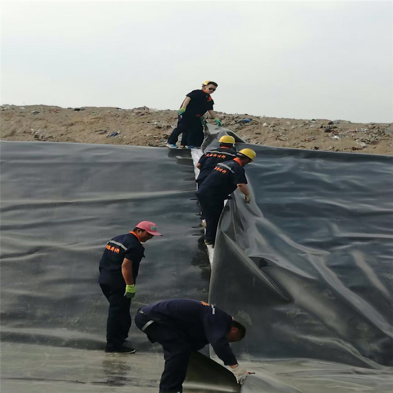 1.5mm Textured HDPE Geomembrane Liner for Landfill Slope Protection