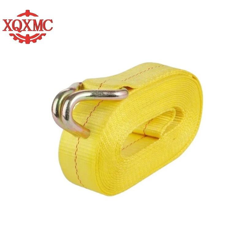 Heavy Duty 2 Inch 50mm 5000kgs Adjustable High Break Strength Ratchet Tie Downs Cargo Lashing Belts