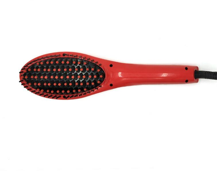 Ceramic Electric Hair Straightener Brush, Different Colors