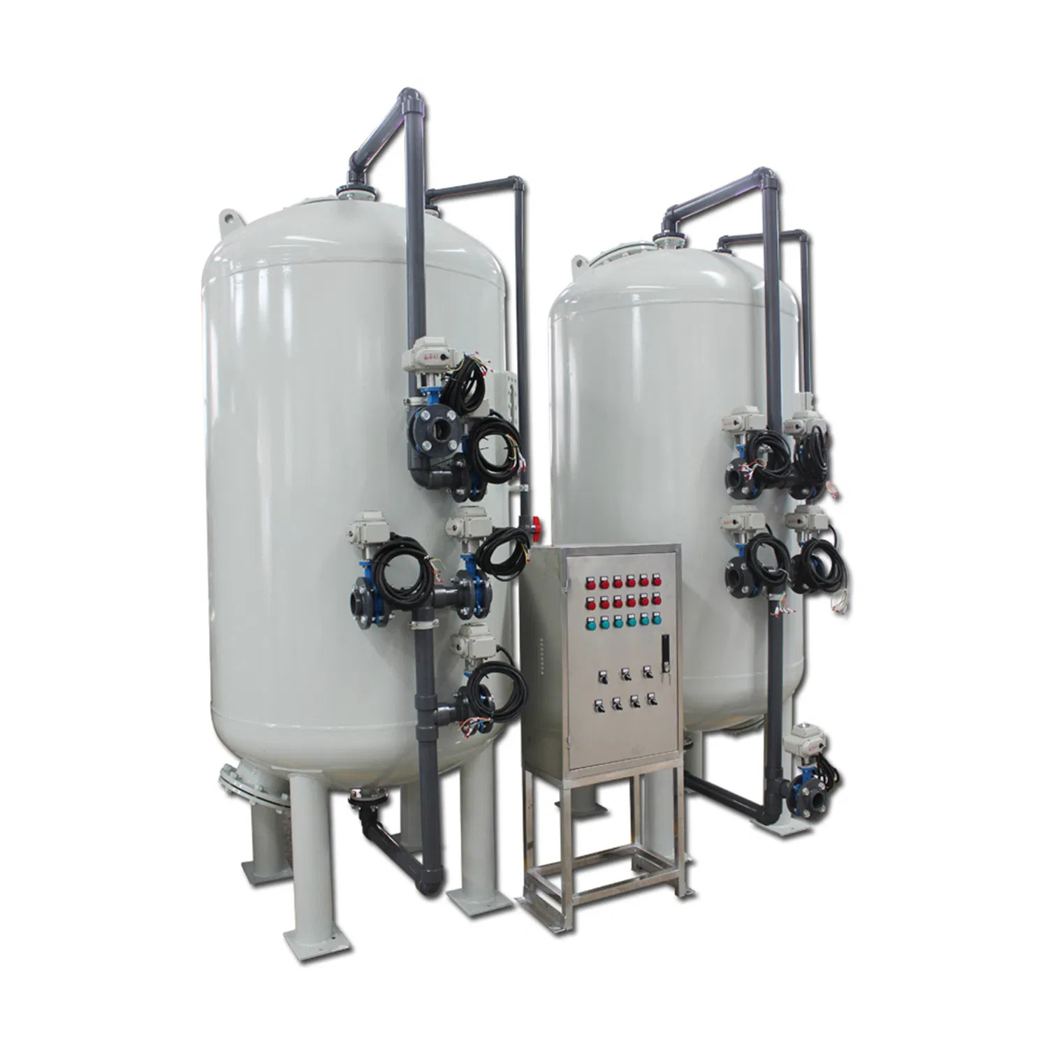 Dia1800mm Multimedia Sand Carbon Filter to Remove Impurities From Drinking Water