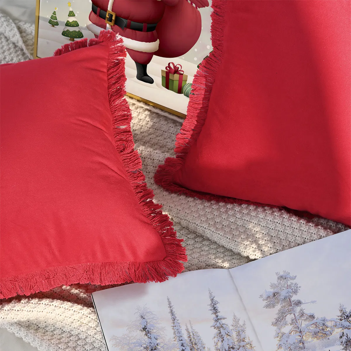 Luxury Modern Plain Breathable Soft Linen Cushion Cover Sofa Pillow Cushion Cover