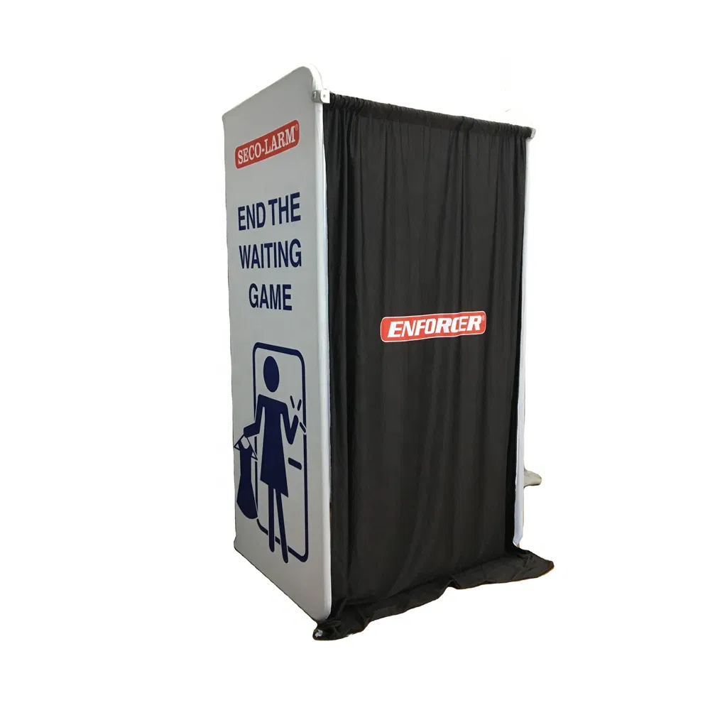 Clothing Store Custom Aluminum Frame Luxury Portable Temporary Mobile Fitting Room