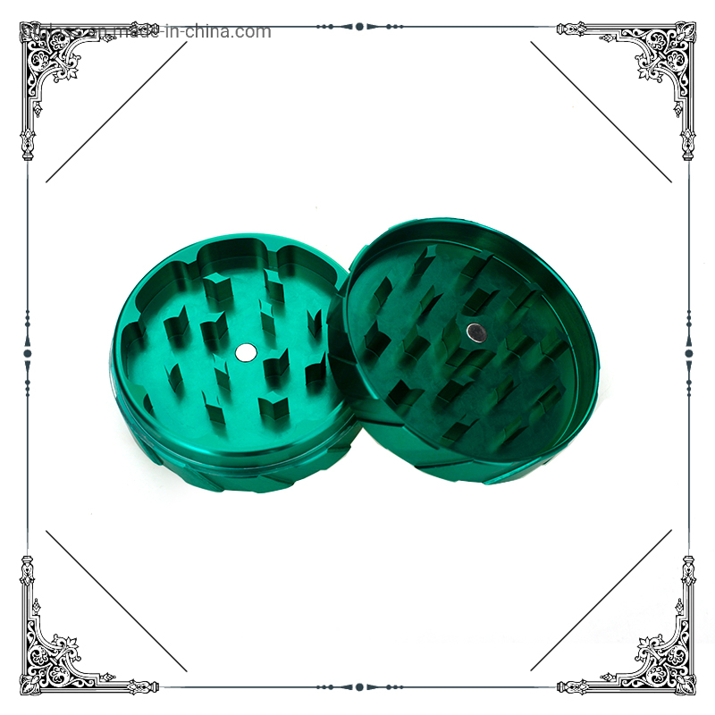 Phoenix Water Pipe 2.5" in Diameter Maximum-Strength Aluminum Stainless Steel Mixed Colors Smoking Glass Grinder