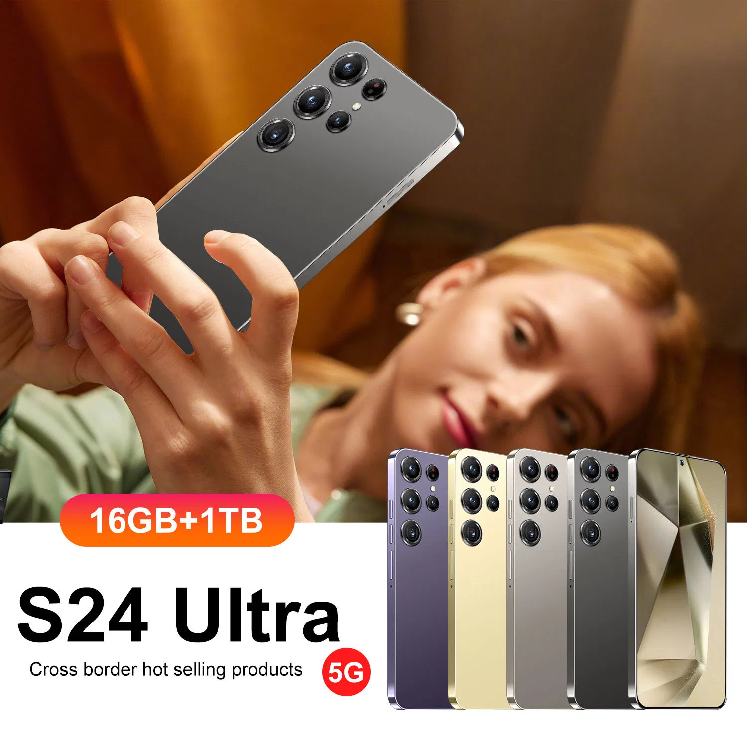 Samsung S24 Ultra 16GB/1TB, 5G, 108 МП камера