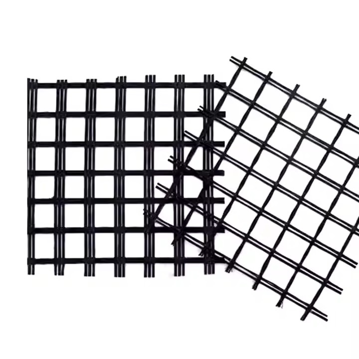 Fiberglass Geogrid Is Resistant to High Temperature and Cracking, Specifically Designed for Crack Prevention in Asphalt Pavement