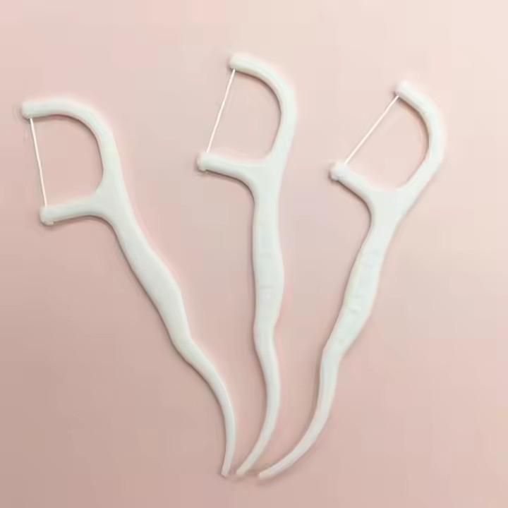 Dental Cleaning Tools Dental Box Dental Floss Stick Toothpick Portable Travel Adult Dental Floss Stick 50 Pieces Per Box