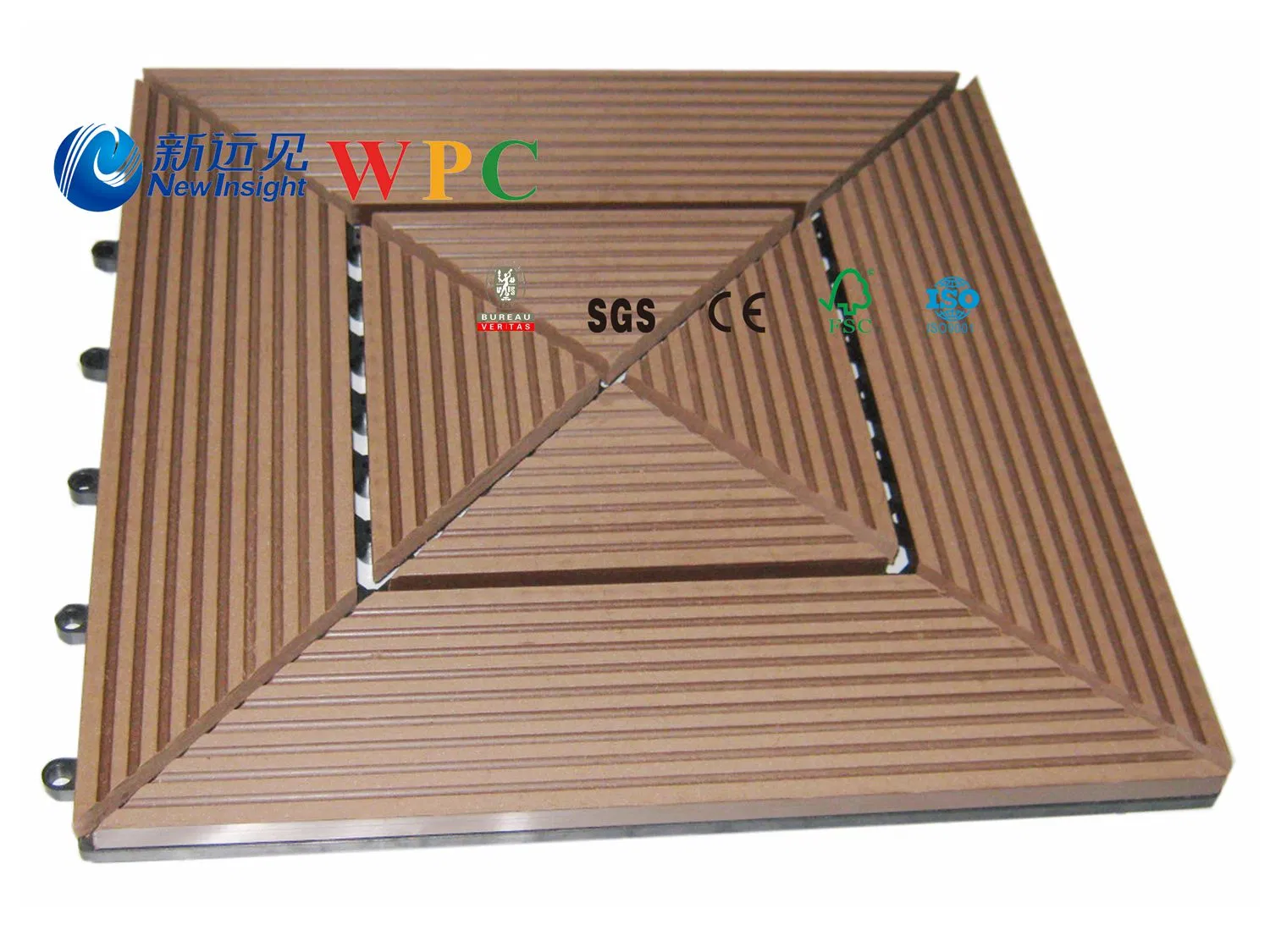 Террасная доска WPC LHMT015, 12 цветов