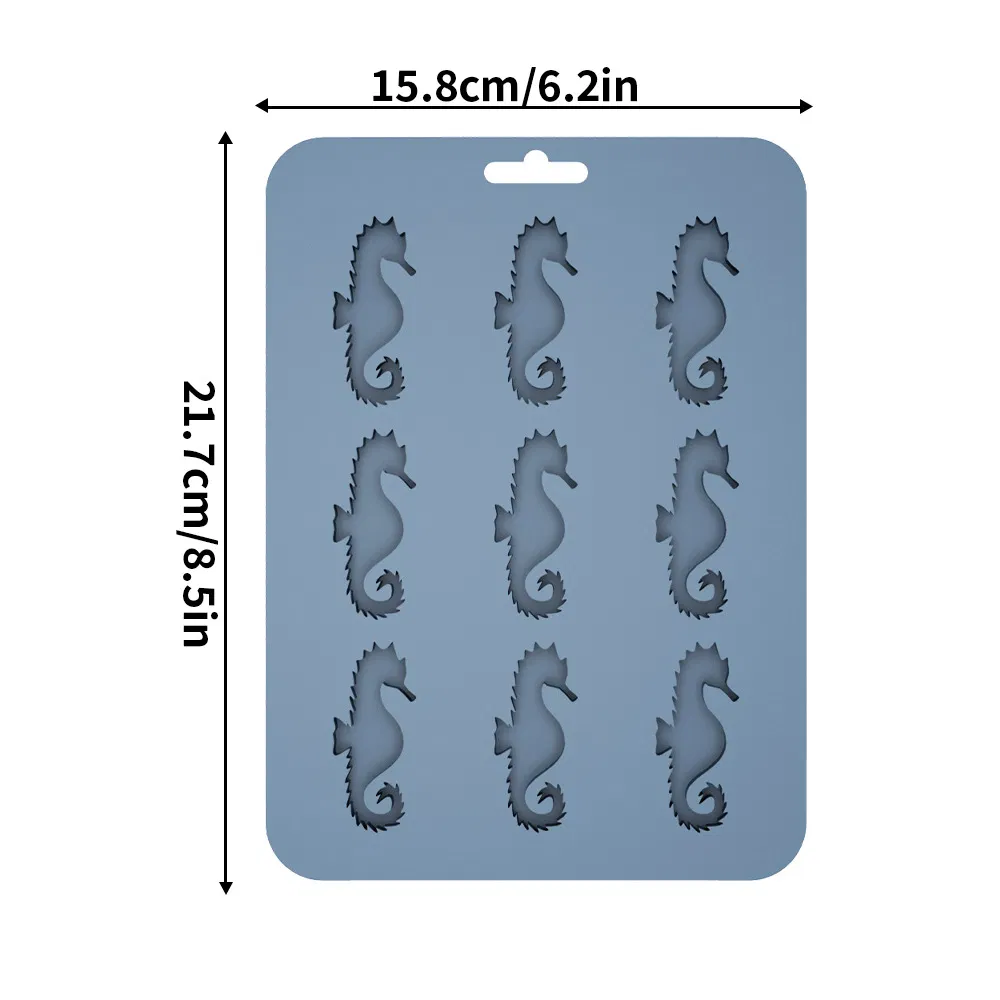 Формы для льда в виде животных, 12 шт, силикон