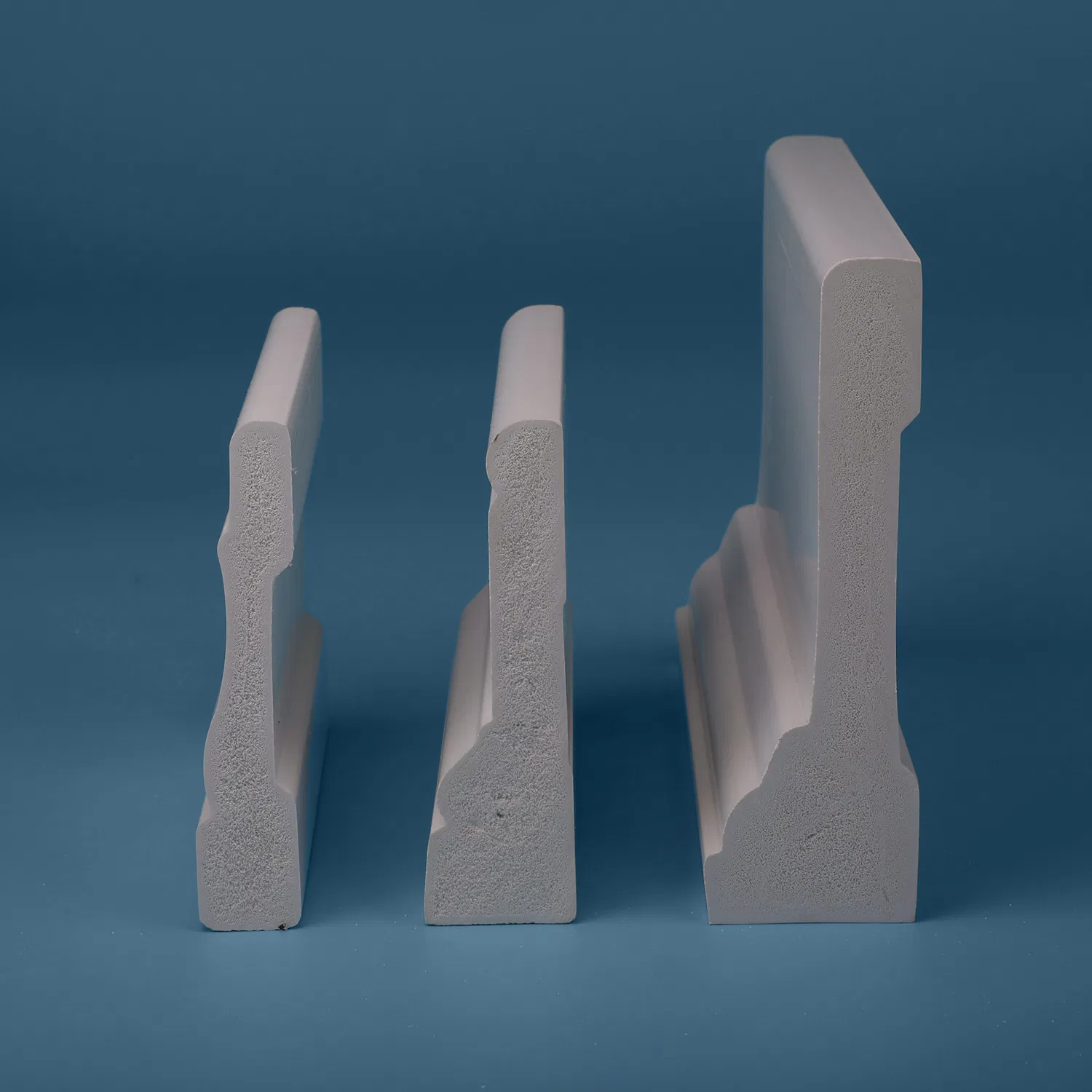 Exterior Vinyl Door Trim Molding PVC Casing Moulding