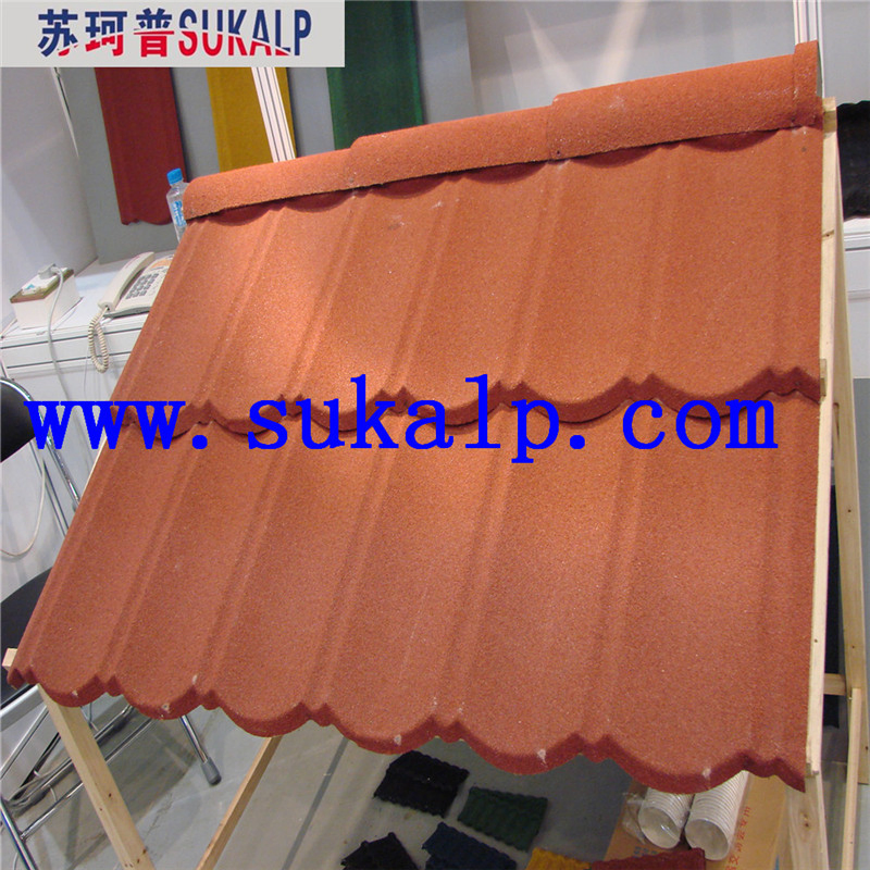 Stone-Coated Metal Roof Tile Making Machine