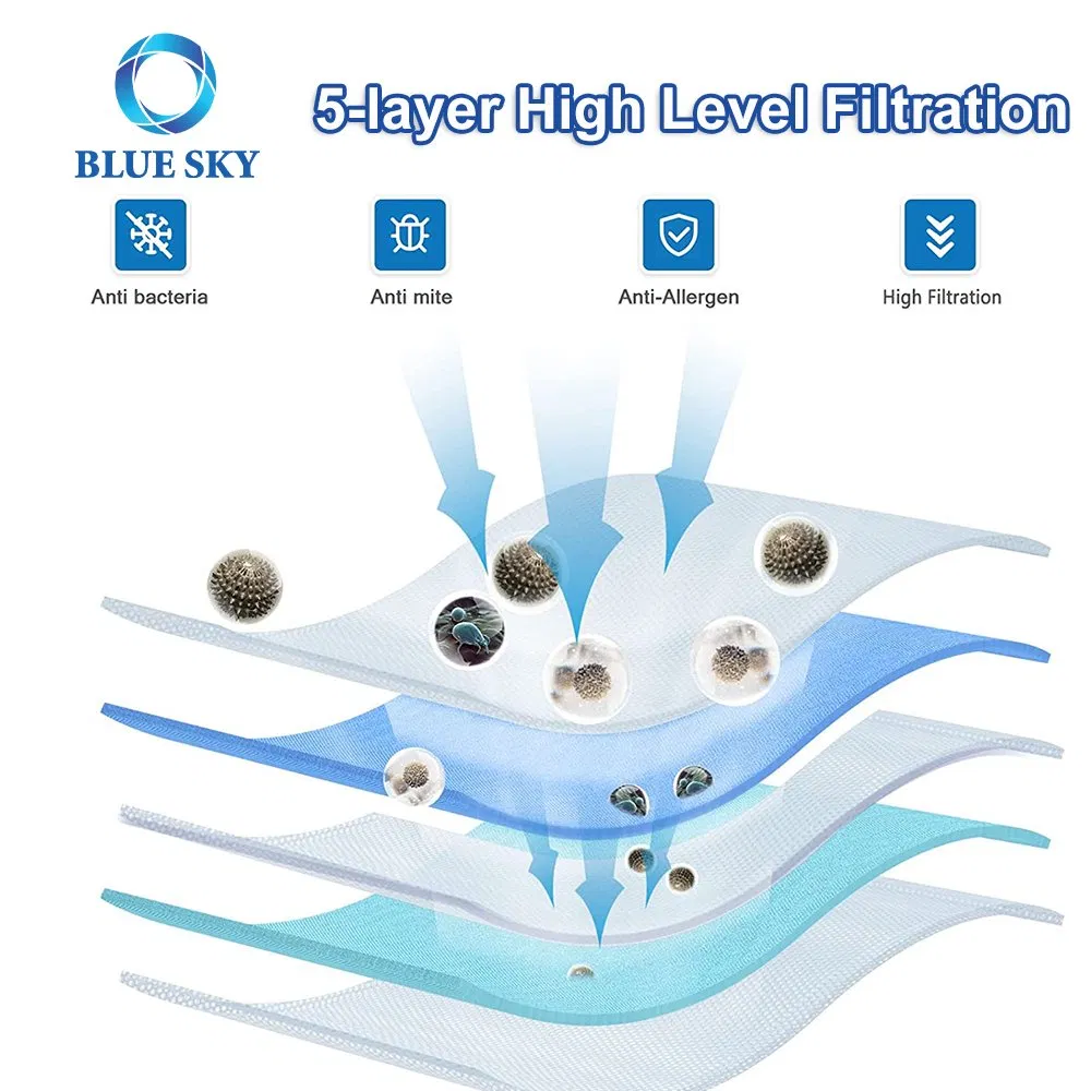 Replacement Vk200 Fp200 Non-Woven Fabric Dust Bag for Vorwerk Vacuum Cleaner Parts Accessories