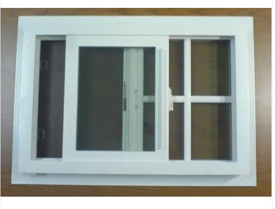 Outward UPVC Casement Impact Glass Windows with Handle