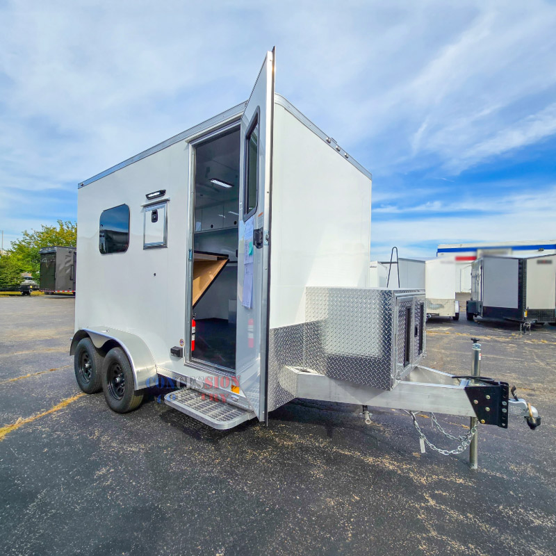 Enclosed Office Trailer Trailers USA DOT Approved Command Center Office Trailer