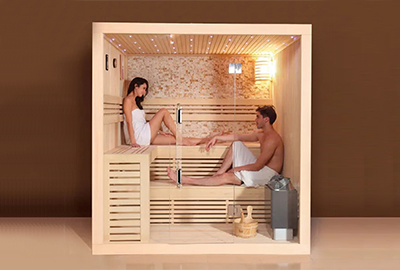 Домашняя сауна на 8 человек с инфракрасным обогревом