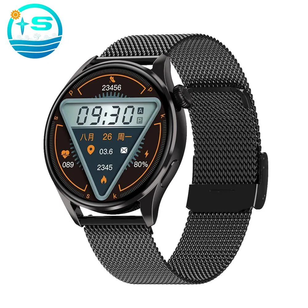 Hot-Selling Blood Oxygen Fitness Women/Men Bt Call Heart Smart Watches for Android