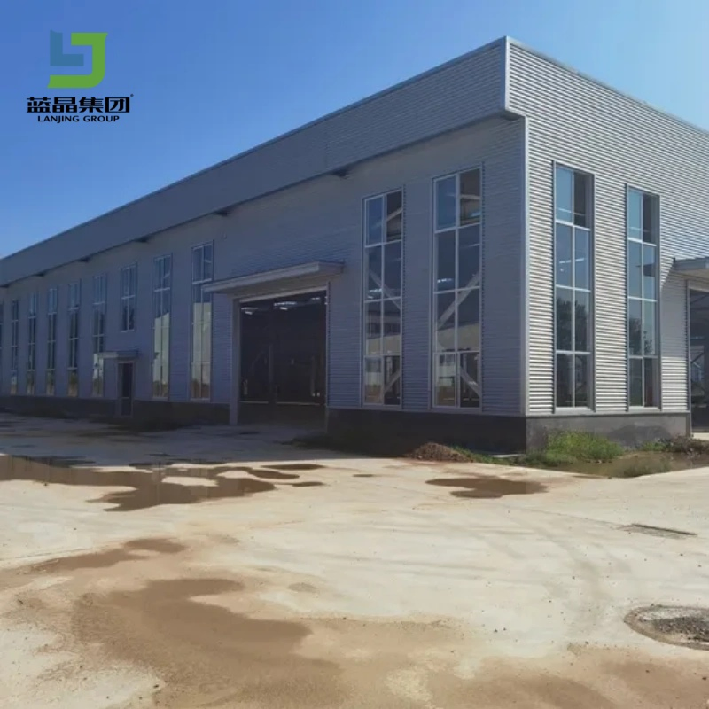 Pre-Engineered Prefab/Prefabricated Steel Structure Plant Industrial Factory Construction Metal Frame Building for Customized Warehouse Workshop
