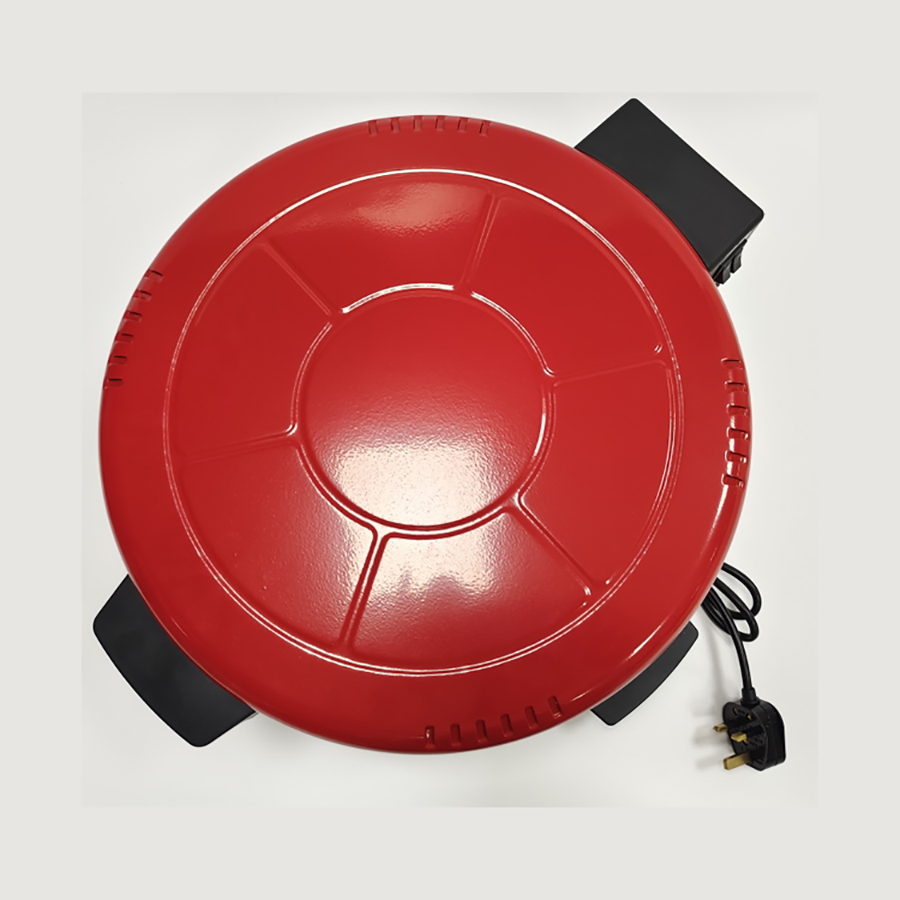 30cm Arabic Bread Maker with Window Temperature Control Pizza Maker