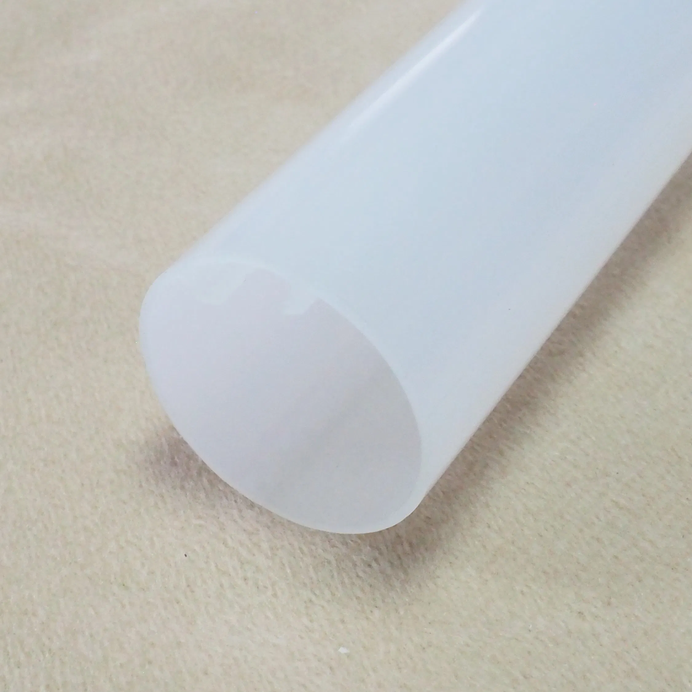 Milky White Plastic PC LED Profile Long Round Tube for Light Diffusion