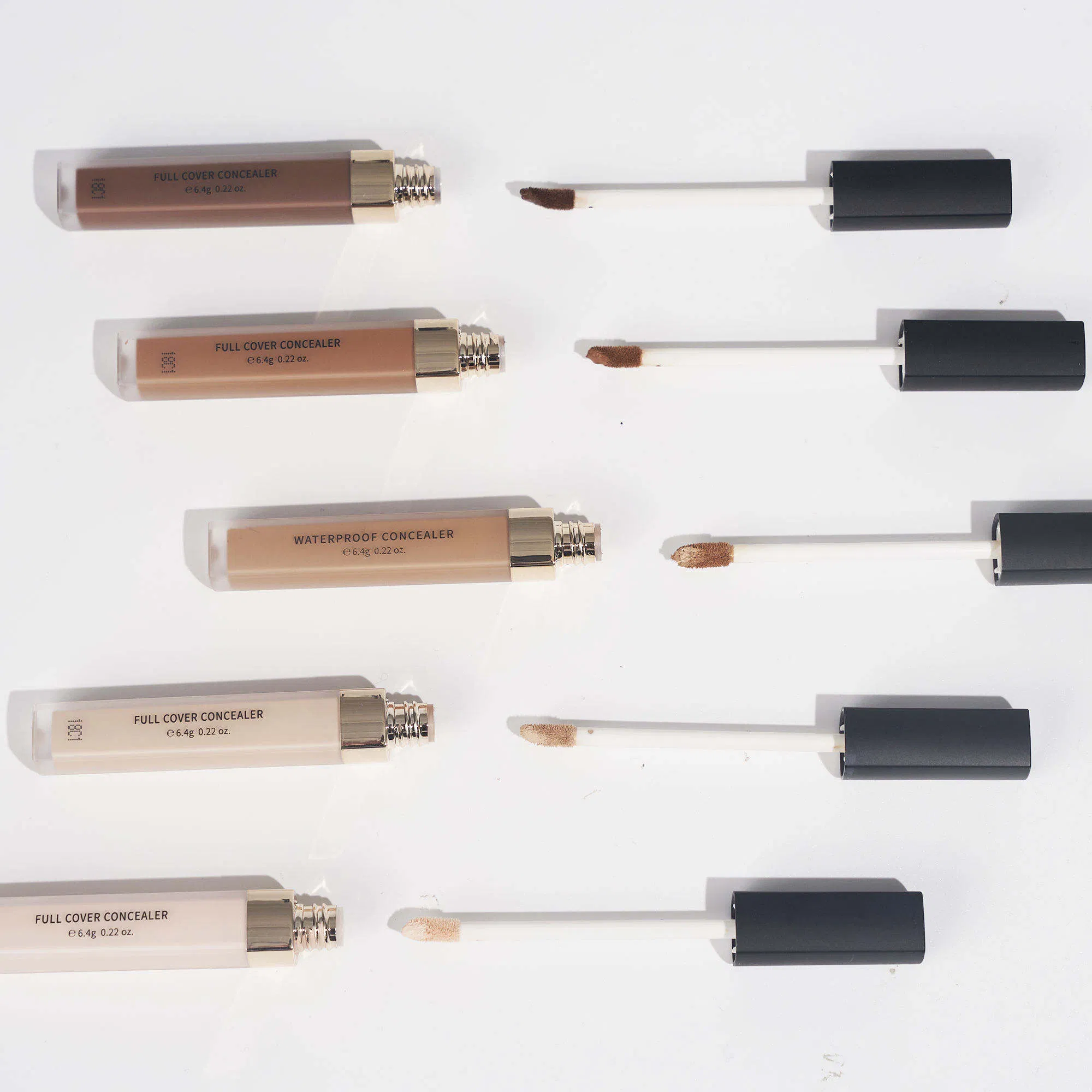 Custom New Arrivals Vegan Waterproof Liquid Concealer Private Label Cosmetic Makeup Full Coverage Concealer