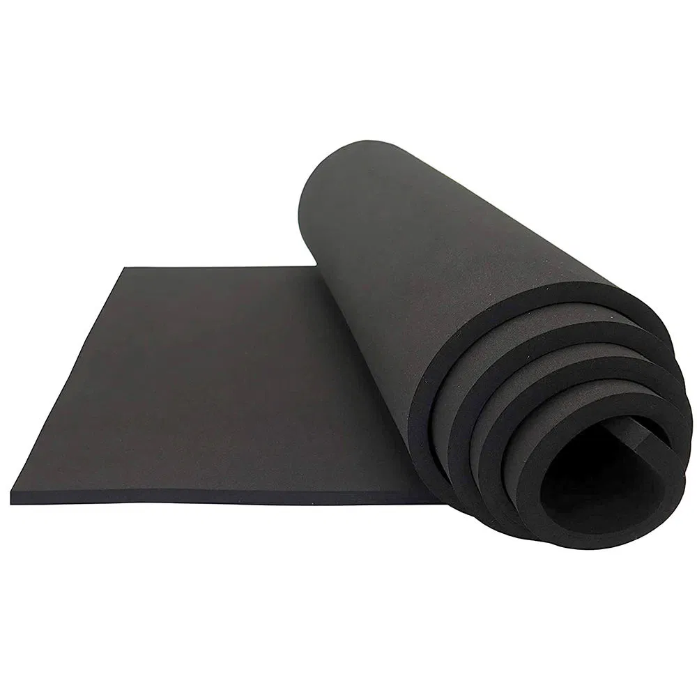35kg 45kg 50kg Insulation Closed Cell Foam Rolls 13mm 18mm 21mm 23mm 25mm Black Rubber Sheets NBR/Metal/PVC/Plastic ISO Certified for Roofing 30mm 50mm
