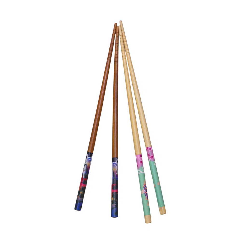 Popular Personalized Restaurant Chopsticks Set Can Reuse Chopsticks Printed Chopsticks
