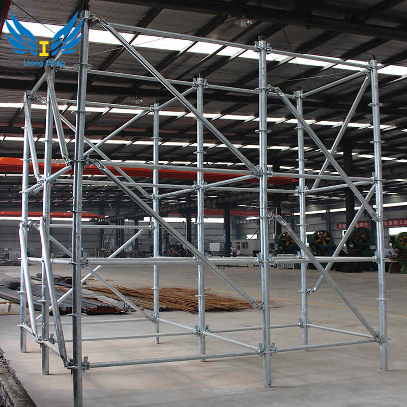 Heavy Duty Galvanized Ring Lock Modular Scaffolding System for Sale