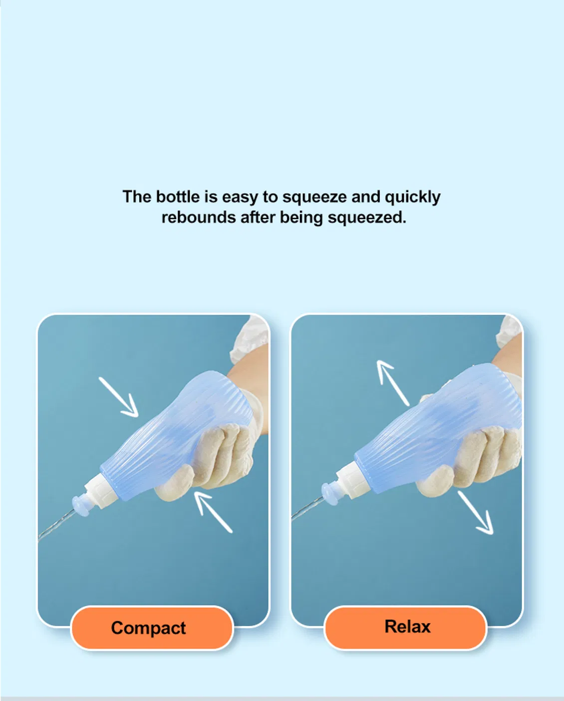 Portable Baby Butt Wash Bottle Diaper Change Prepare Baby Body Wash