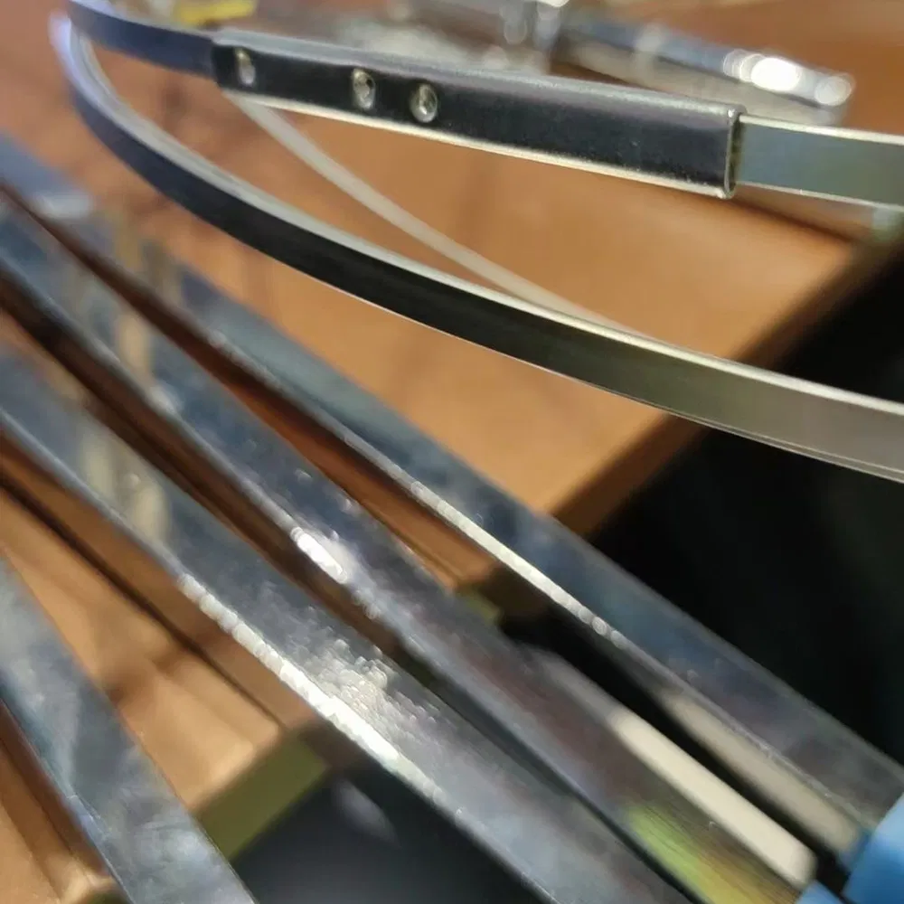 Full-Color Printing Metal Frame a Banner Stand for Public Announcements