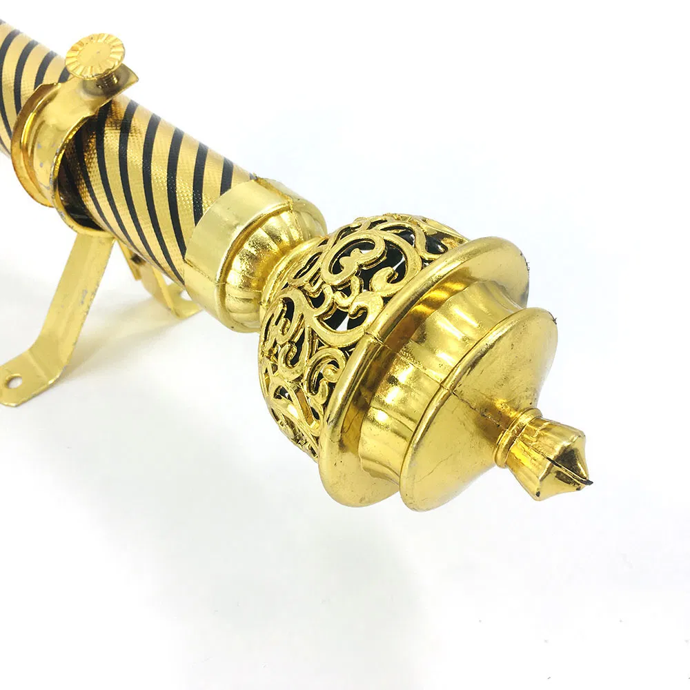 Industrial Black Curtain Rod 3 Meters Stainless Steel Curtain Rod