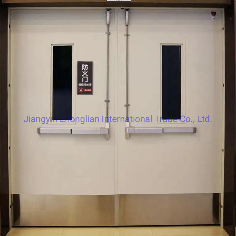 Steel Fire Rated Door with Escape Lock OEM Factory