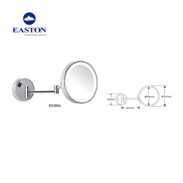 Hot Selling Hotel Custom LED Make-up Shaving Mirror