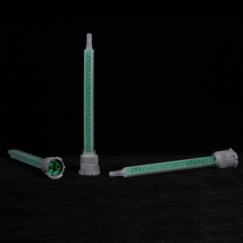 Me05-16s (1: 1) Static Mixer 2ND Generation Ab Green Square Grey Seat Mixing Tube Mixing Nozzle T-Mixing Tip