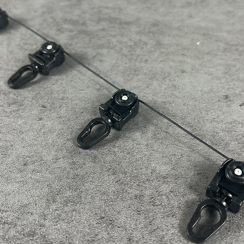 Factory Curtain Accessories Electric S Fold Curtain Track Runners
