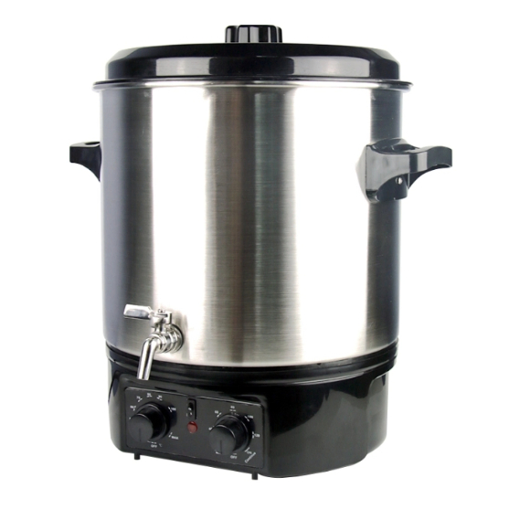 27L Kitchen Appliance Stainless Steel Preserving Fruit Jam Cooker and Maker