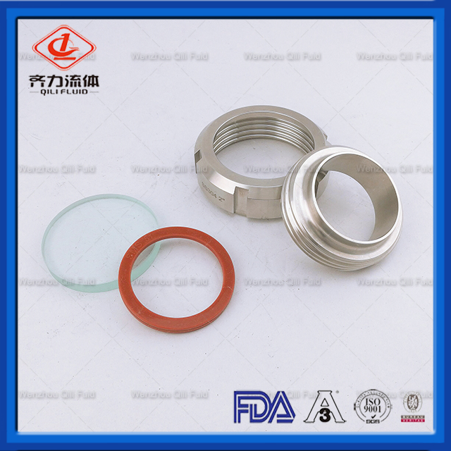 Good Grade Forged Sanitary Stainless Steel Threaded Sight Glass