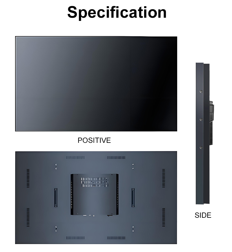 Digital Signage Videowall Did Controller Splicer Cheap LCD Splicing Screen Display 2X3 55 Inch Video Wall