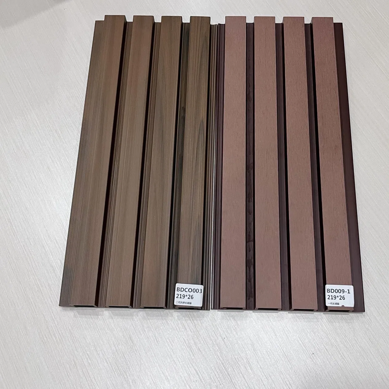 Eco-Friendly Waterproof Wood Co-Extruded WPC Wall Panel for Exterior Decoration
