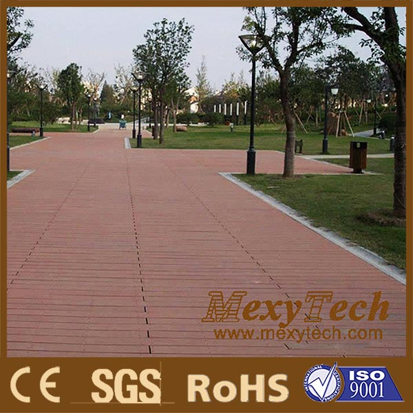 WPC Composite Decking for Garden Application