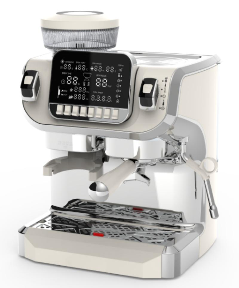 LCD Display Dual Boiler Espresso Coffee Machine