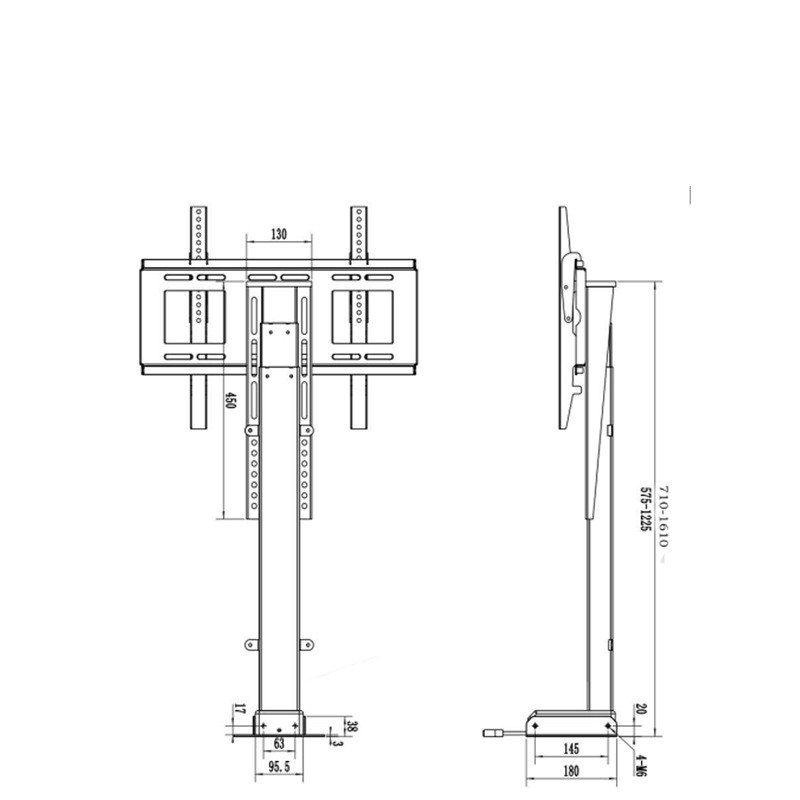 Hotel Electric TV Lift System