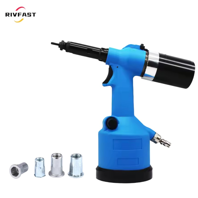 Пневматическая заклепочная машина с набором насадок M3-M12