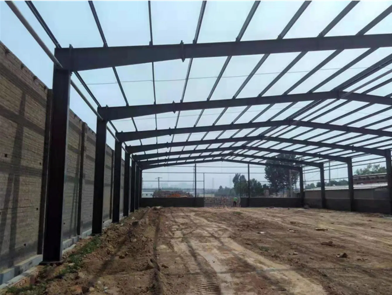 China Prefabricated Steel Frame Structure for Efficient Factory Construction
