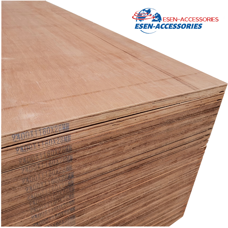 Iicl Best Price 28mm Marine Plywood Phenolic Container Wooden Floorboards