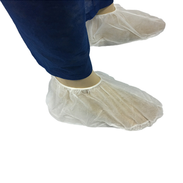 Dental Medical Consumable Disposable Nonwoven Non Slip Protective Shoe Cover for Surgical
